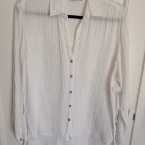 Michael Stars Leo Gauze Shirt — Size S