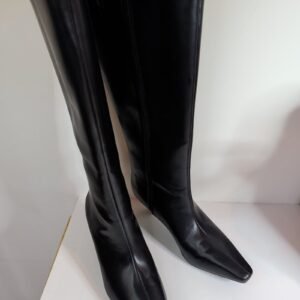 INC International Concepts Sameya Black Knee-High Boots — Size 10