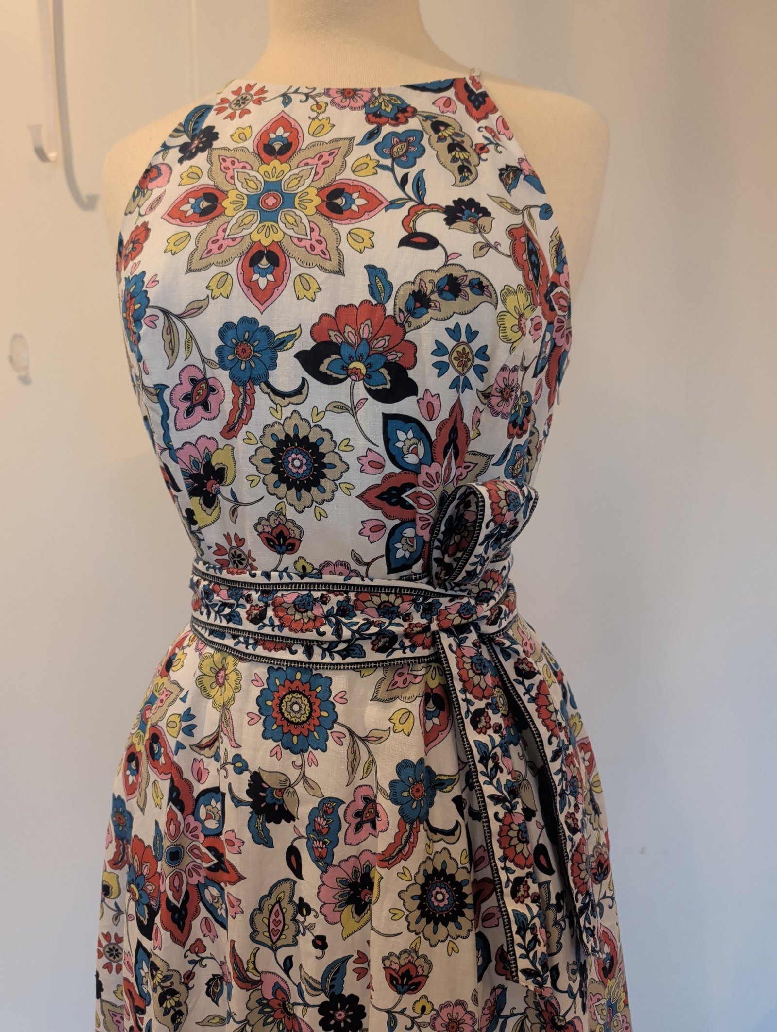 Boden Linen Dress — Size 8 - Image 2
