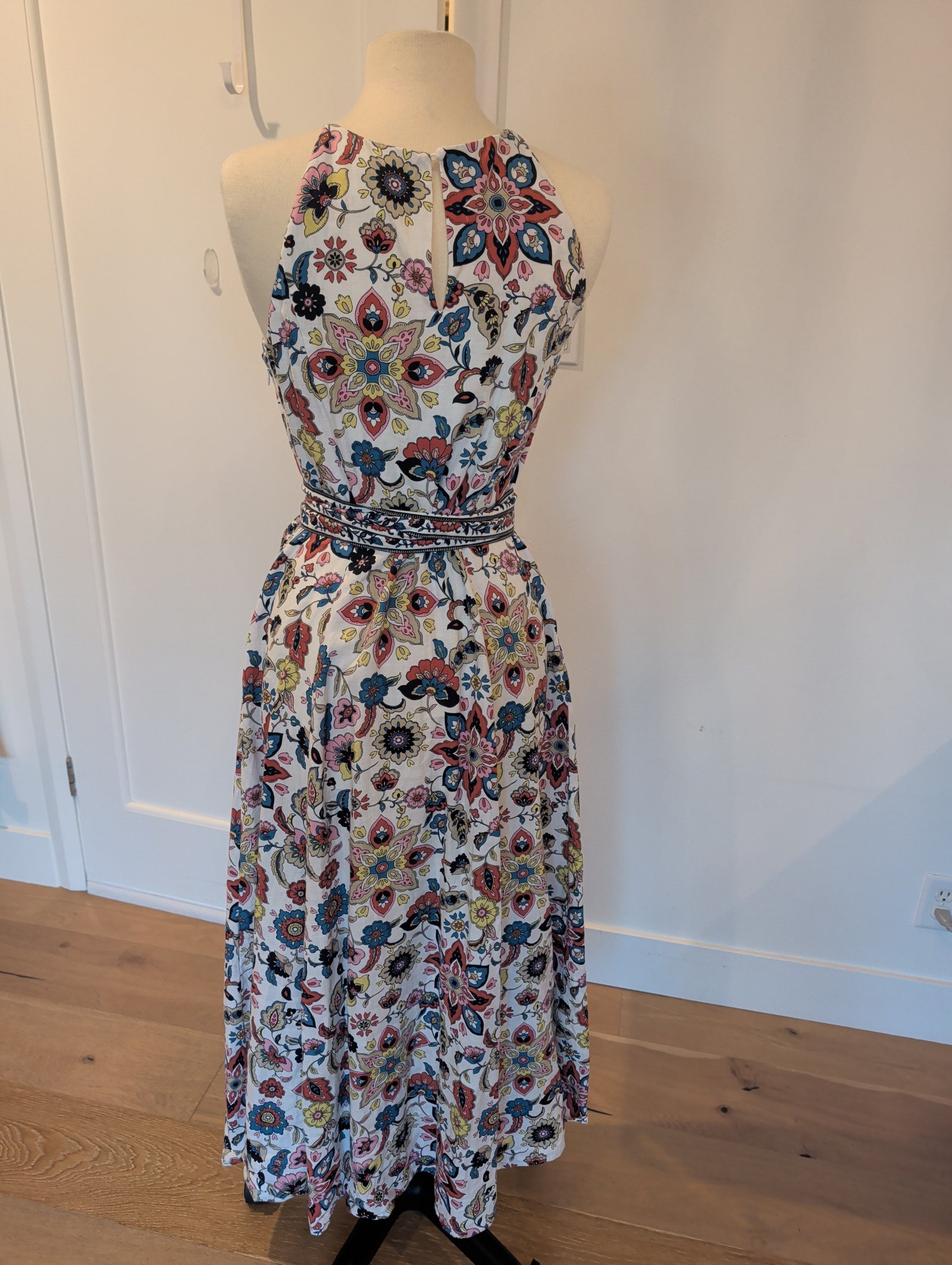 Boden Linen Dress — Size 8 - Image 3